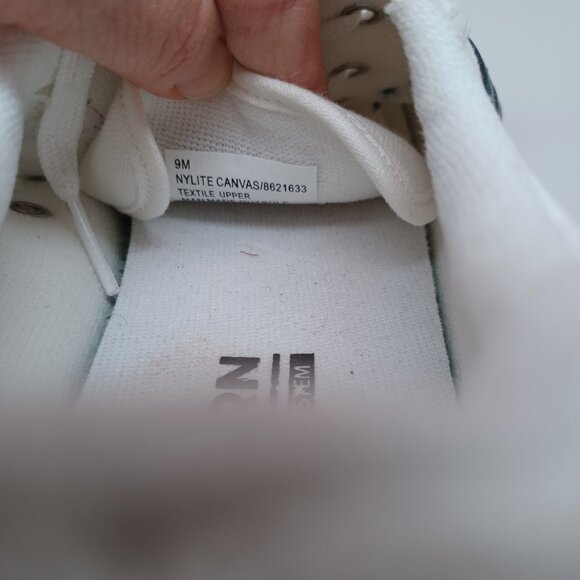 Tretorn Sneakers Nyliteplus White Canvas Lace Up Womens 9 - Picture 11 of 13